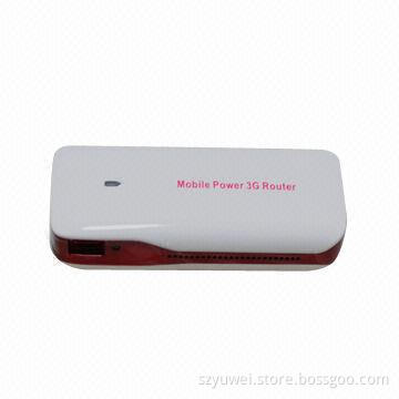 Mobile Power Banks, Single Repeater/USB Network Storage, Portable, Supports 3G/Wi-Fi